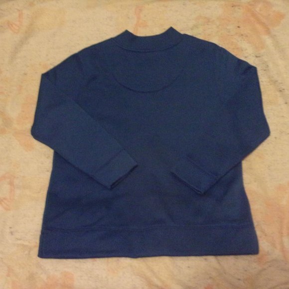 Vintage Bobbie Brooks Women's Blue Long Sleeve V-Neck Sweater Size M/M (10-12) - Picture 11 of 16